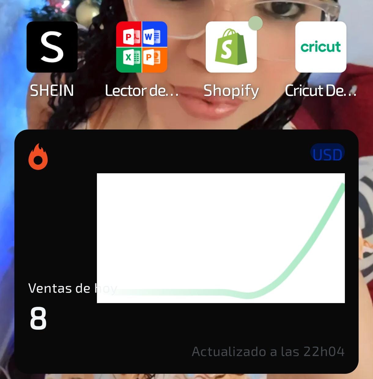 Captura de venta realizada 8